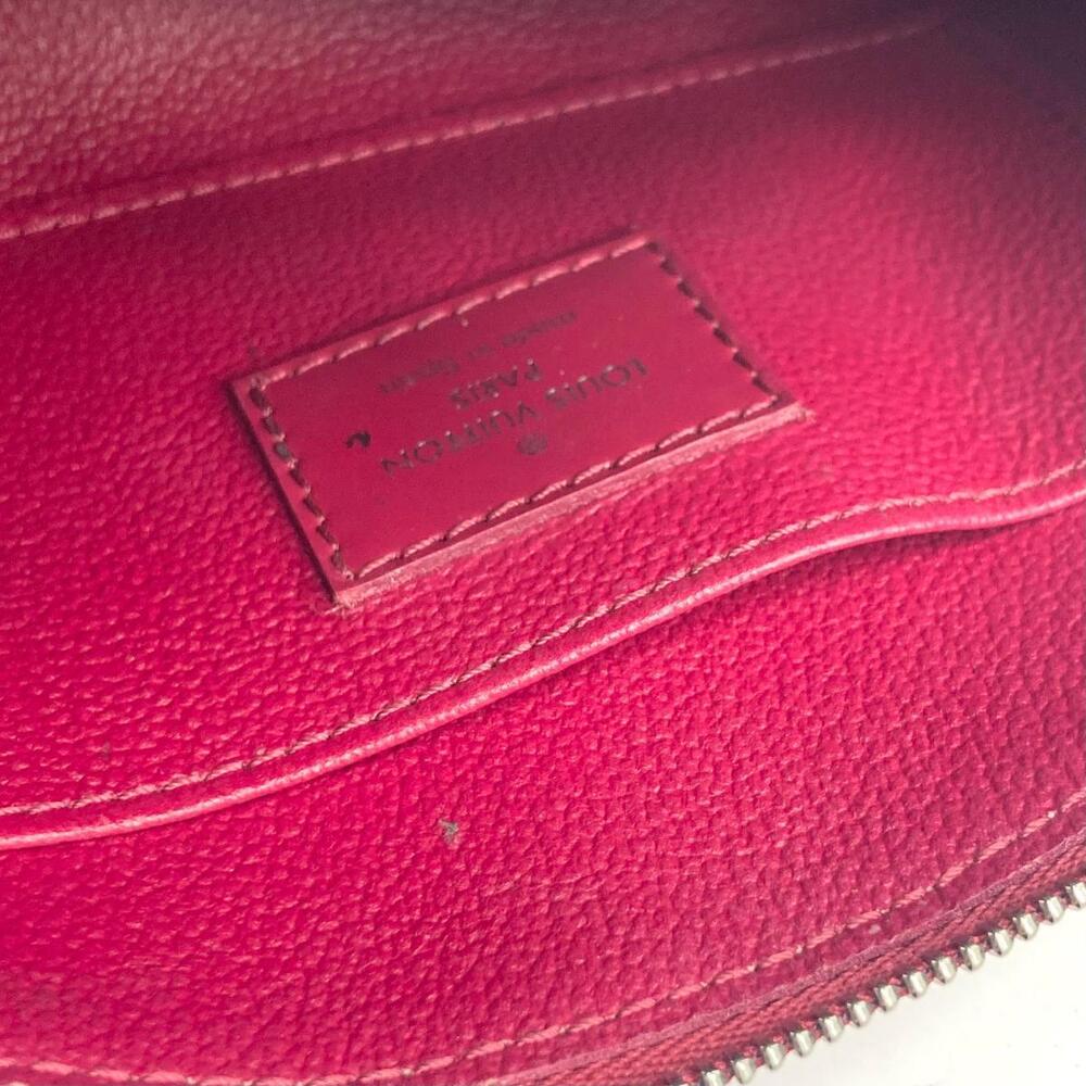 LOUIS VUITTON Cosmetic Bag Shoulder Pouch Clutch Epi Fuchsia Pink - Picture 7 of 9